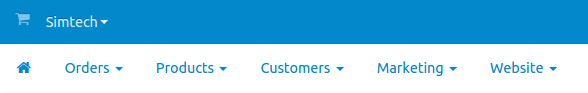 Το πάνελ Store Operations σας επιτρέπει να διαχειριστείτε τα προϊόντα, τις παραγγελίες και τους πελάτες.
